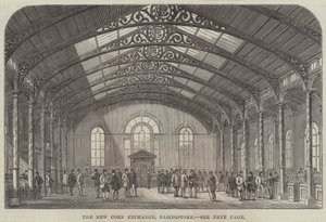 The New Corn Exchange, Basingstoke (gravering) af English School