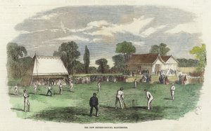 The New Cricket Ground, Manchester af English School