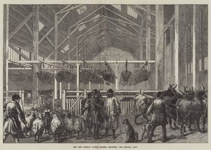 The New Foreign Cattle Market, Deptford, Central Shed (gravering) af English School