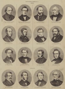 Det nye Underhus (gravering) af English School