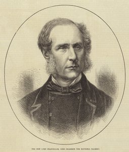 The New Lord Chancellor, Lord Selborne (Sir Roundell Palmer) (gravering) af English School