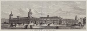 The New Metropolitan Meat and Poultry Market, Smithfield (gravering) af English School