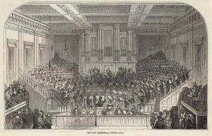 The New Orchestra, Exeter Hall, London af English School