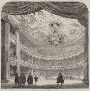 The New Royal Pavilion Theatre, Whitechapel-Road (gravering) af English School