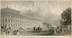 Det nye finanskontor, Whitehall af English School