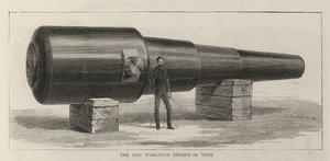 The New Woolwich Infant, 81 tons (gravering) af English School