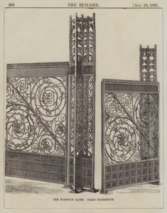 Norwich Gates, Paris-udstillingen (gravering) af English School