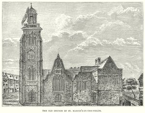 Den gamle kirke i St Martin