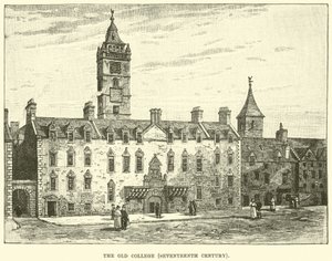 The Old College, syttende århundrede af English School