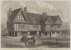 The Old Crown House, Birmingham (gravering) af English School
