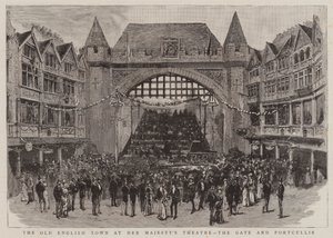 Den gamle engelske by ved Her Majesty
