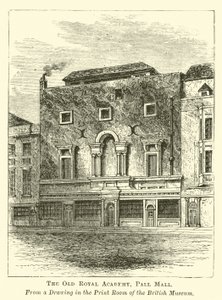 The Old Royal Academy, Pall Mall af English School