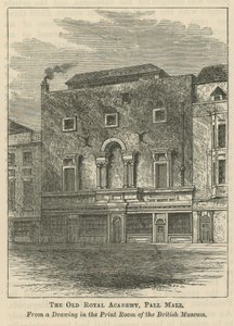 The Old Royal Academy i Pall Mall af English School