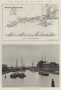 Die Eröffnung des Ostseekanals von English School