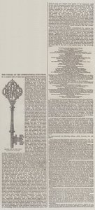 Åbningen af den internationale udstilling (gravering) af English School