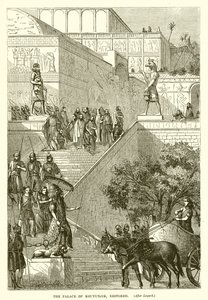 Der Palast von Kouyunjik, restauriert von English School