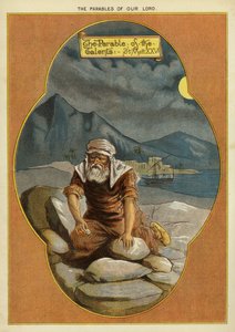 Kristi lignelser: lignelsen om guldposerne (chromolitho) af English School