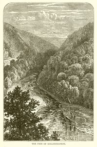 The Pass of Killiecrankie af English School