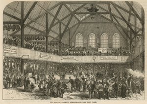 The Peoples Market, Whitechapel, London af English School