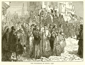 The Pilgrimage of Grace, 1536 af English School
