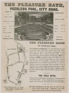 The Pleasure Bath, Peerless Pool, City Road af English School