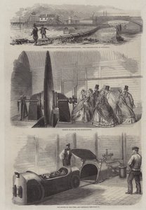 Den pneumatiske forsendelse (gravering) af English School