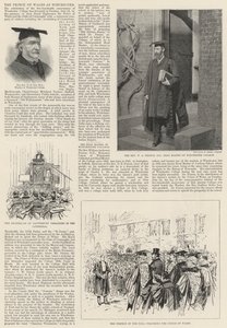 Der Prinz von Wales in Winchester