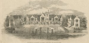 Printers Almshouses in Wood Green af English School