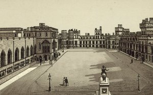 Quadrangle Windsor Castle af English School