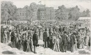 Queens Garden Party i Buckingham Palace af English School