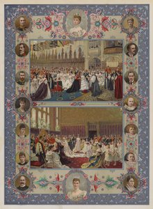 Dronningens jubilæum (chromolitho) af English School