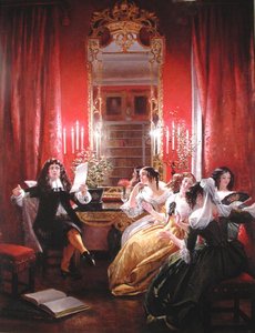 The Recital (olie på lærred) af English School