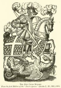 The Red Cross Knight  af English School