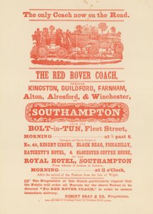 The Red Rover Coach af English School