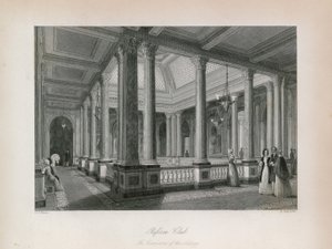 Reformklubben, Saloonens korridorer af English School