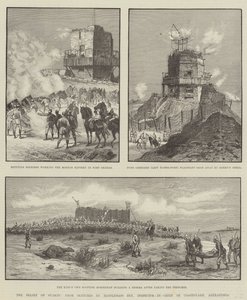 The Relief of Suakin (gravering) af English School