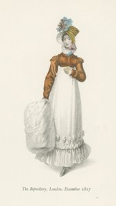 The Repository, London, december 1817 af English School