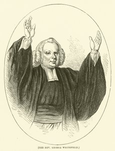 Pastor George Whitefield (kobberstik) af English School