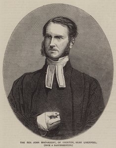 Pastor John Macnaught fra Everton, nær Liverpool (gravering) af English School