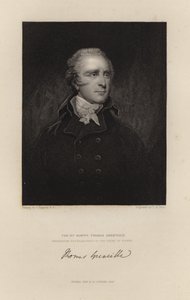 Højre ærede Thomas Grenville af English School