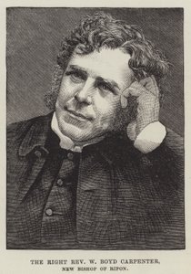 Den rigtige pastor W Boyd Carpenter, ny biskop af Ripon (gravering) af English School