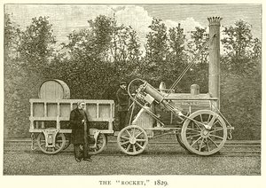 Raketten, 1829 af English School