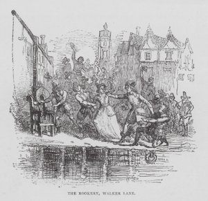 The Rookery, Walker Lane (gravering) af English School