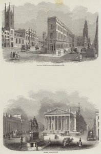 The Royal Exchange (gravering) af English School