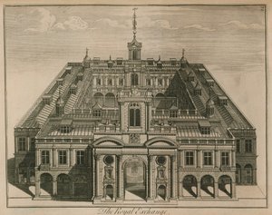 Royal Exchange, London af English School