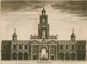 The Royal Exchange, Threadneedle Street, London af English School