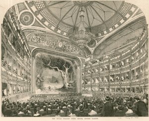 The Royal Italian Opera House, Covent Garden, London af English School