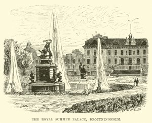 Das königliche Sommerschloss Drottningholm von English School