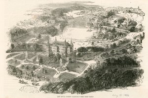 The Royal Surrey Gardens (Surrey Zoological Gardens), London af English School