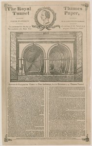 The Royal Thames Tunnel Paper af English School
